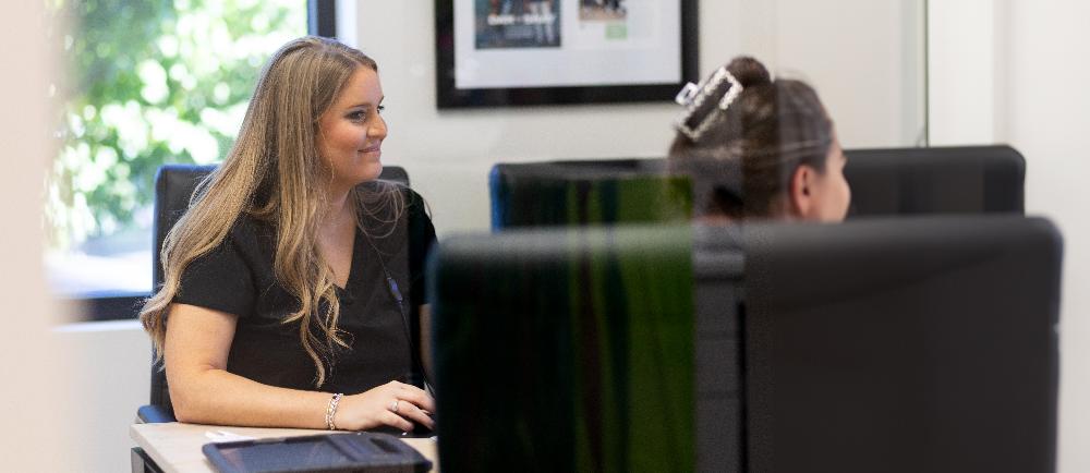 Patient with sullivan dental hygienist, brentwood tn